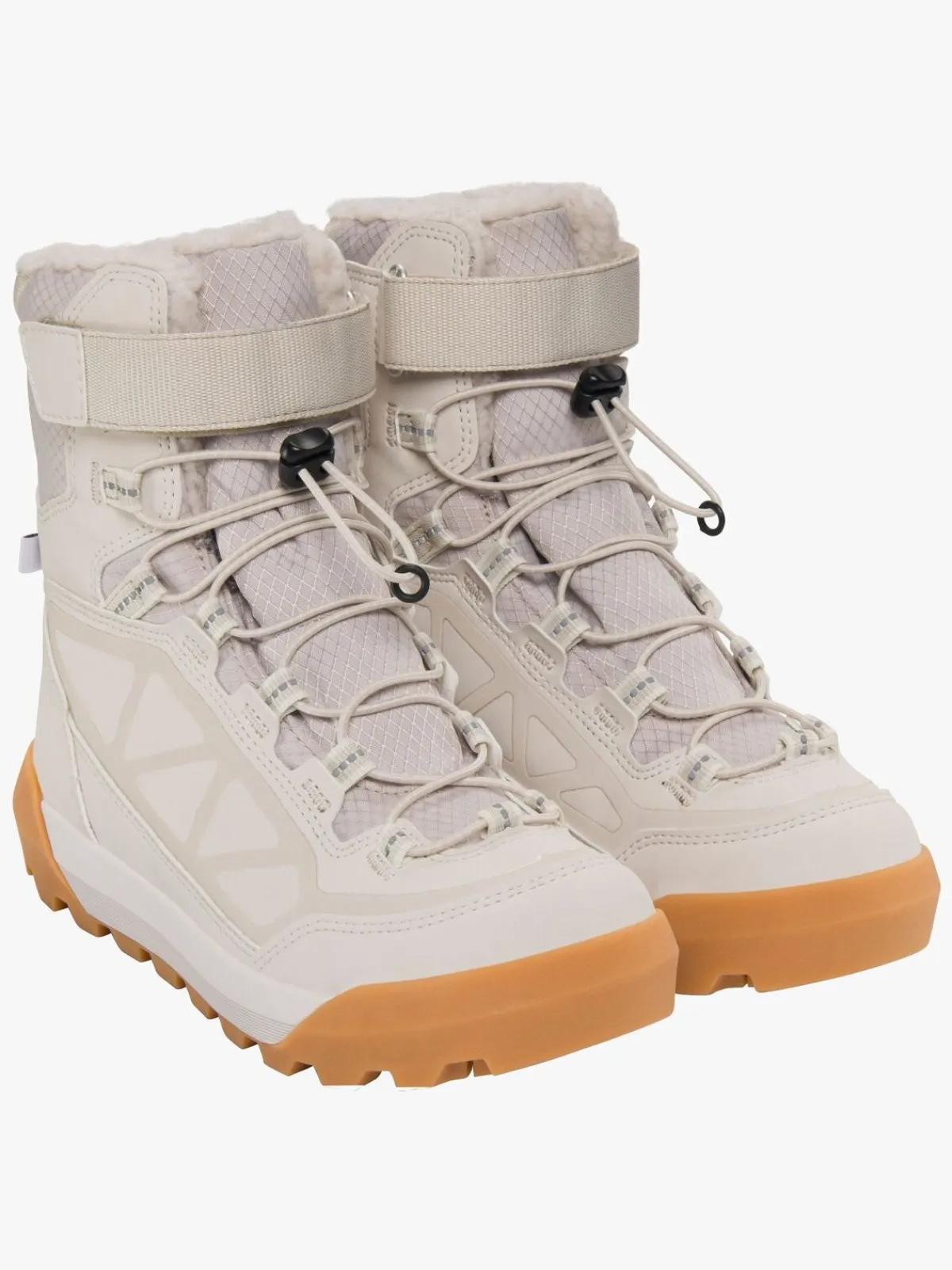 Børn VikingFootwear Viking Constrictor Warm SC WP SL Vinterstøvler, Cream