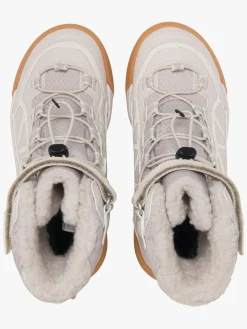 Børn VikingFootwear Viking Constrictor Warm SC WP SL Vinterstøvler, Cream