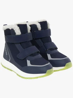 Børn VikingFootwear Sneakers-Viking Equip Glow Warm WP 2V Vinterstøvler, Navyblå