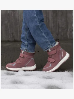 Børn VikingFootwear Viking Equip Glow Warm WP 2V Vinterstøvler, Pink