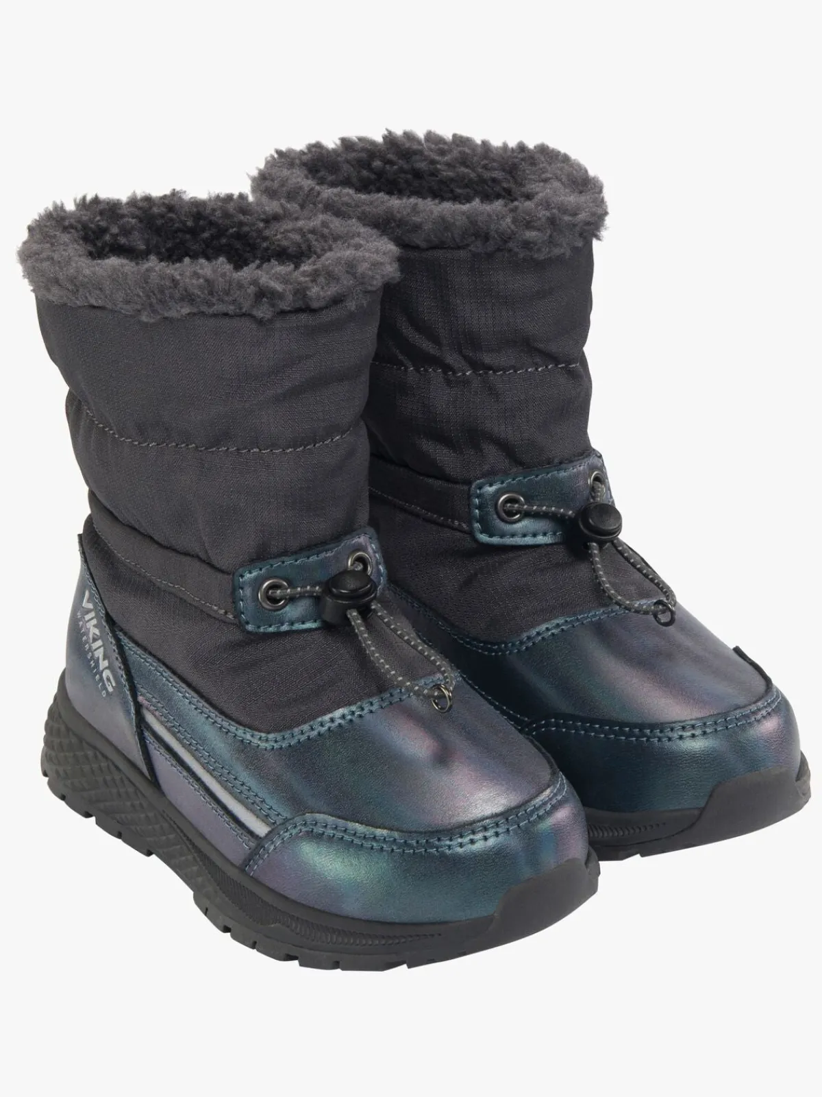 Støvler & Vinterstøvler|VikingFootwear Viking Equip Shine Pull-On WP Vinterstøvler, Charcoal
