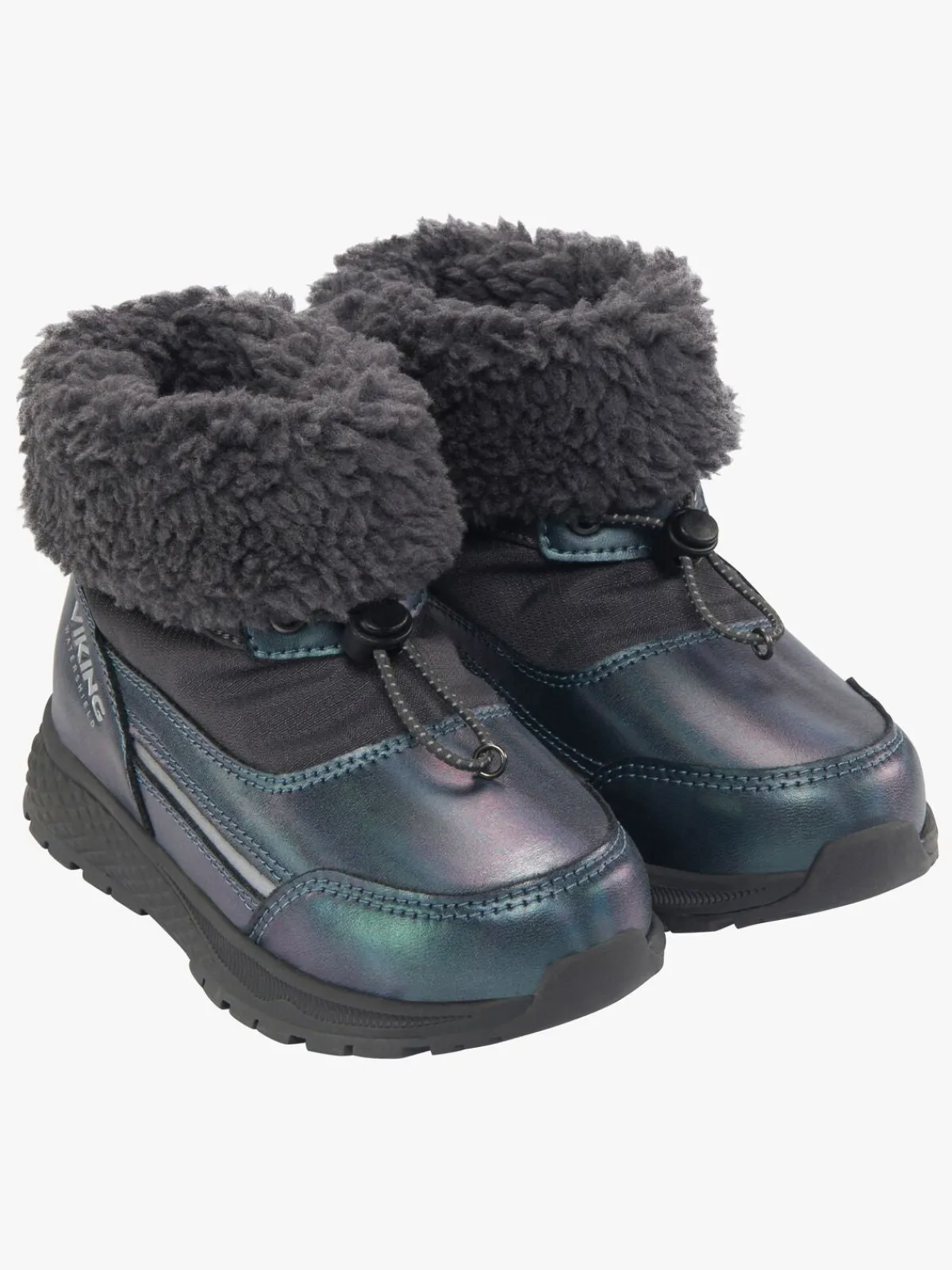 Støvler & Vinterstøvler|VikingFootwear Viking Equip Shine Pull-On WP Vinterstøvler, Charcoal