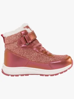 Børn VikingFootwear Støvler & Vinterstøvler-Viking Equip Star 1V WP SL Vinterstøvler, Pink