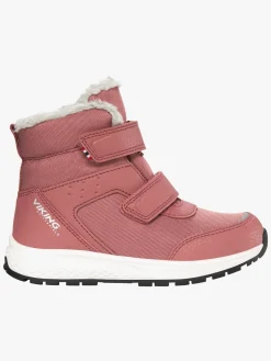 Børn VikingFootwear Viking Equip Warm WP 2V Vinterstøvler, Pink