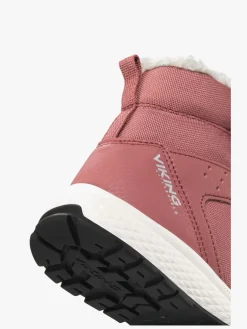 Børn VikingFootwear Viking Equip Warm WP 2V Vinterstøvler, Pink