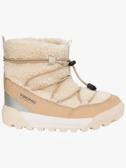 Børn VikingFootwear Støvler & Vinterstøvler-Viking Expower Flake WP SL Vinterstøvler, Linen