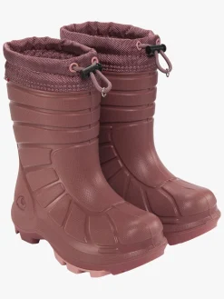 Børn VikingFootwear Viking Extreme  Forede Gummistøvler, Pink/Dark Pink