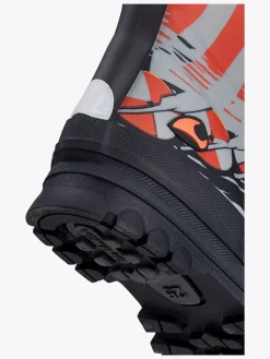 Børn VikingFootwear Gummistøvler-Viking Jolly Print Gummistøvler, Sort