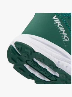 Børn VikingFootwear Sneakers-Viking Knapper Reflex Mid WP 1V Sneakers, Dark Green