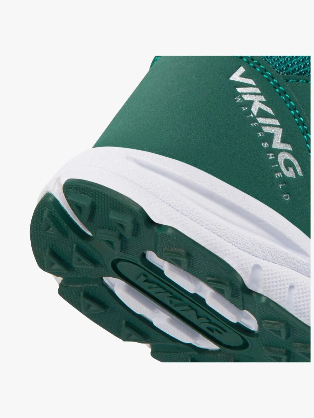 Børn VikingFootwear Sneakers-Viking Knapper Reflex Mid WP 1V Sneakers, Dark Green