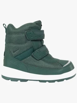 Børn VikingFootwear Viking Play Reflex 2V GTX Vinterstøvler, Mørkegrøn/Grøn