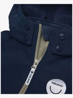 Børn VikingFootwear Viking Play Softshellflyverdragt, Navy
