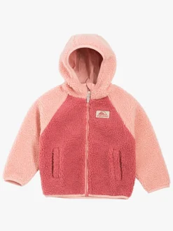 Børn VikingFootwear Viking Play  Vendbar Fleecetrøje, Pink