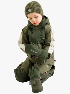 Børn VikingFootwear Viking Play Vinterjakke, Olive