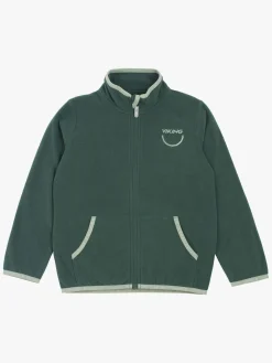 Fleecetøj|VikingFootwear Viking Playtime Fleecetrøje, Mørkegrøn/Grøn Grøn