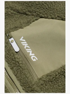 Fleecetøj|VikingFootwear Viking Playtime Fleecetrøje, Olive