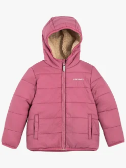 Børn VikingFootwear Viking Playtime Vendbar Dynejakke, Plum