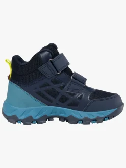 Sneakers|VikingFootwear Viking Track Mid WP 2V Sneakers, Navy/Denim Blå/Gul
