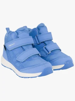 Børn VikingFootwear Viking Veme Reflex 2V Mid GTX Sneakers, Blue/Eggshell
