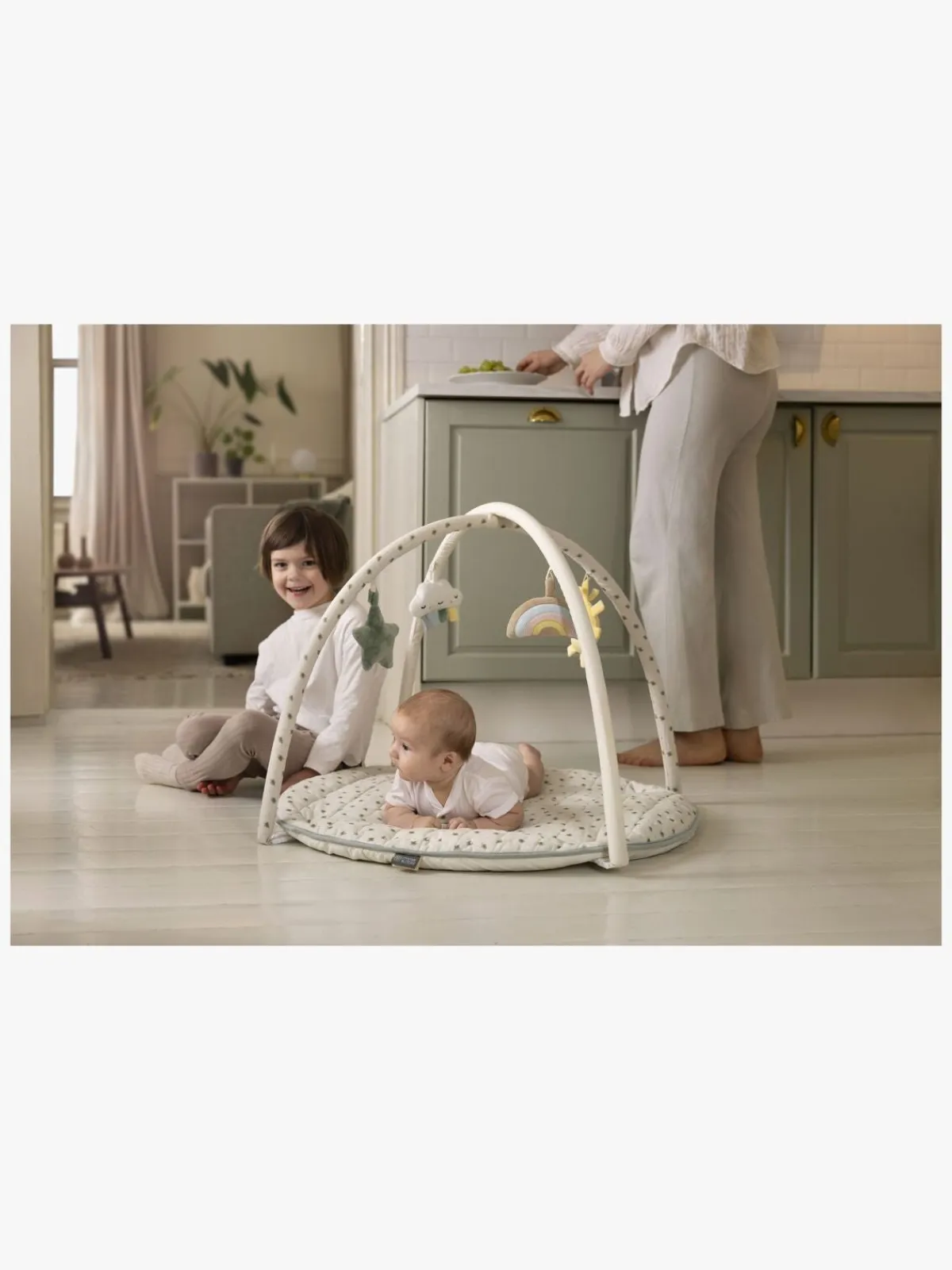 VinterBloom Babylegetøj-Vinter & Bloom Meadow Aktivitetstæppe, Soft Sand