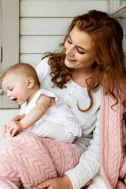 Børn VinterBloom Vinter & Bloom Tæppe Cuddly, Dusty Rose