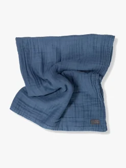 VinterBloom Vinter & Bloom Tæppe Layered Musselin EKO, Storm Blue