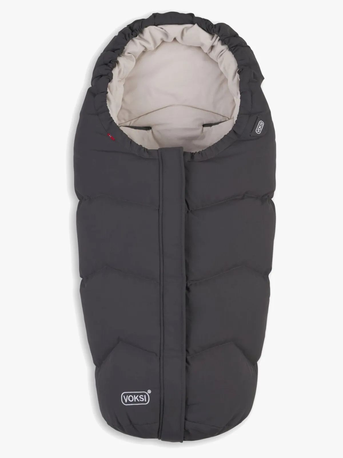 Autostole 0-13 Kg|Voksi Move Kørepose, Grey Cream Grå