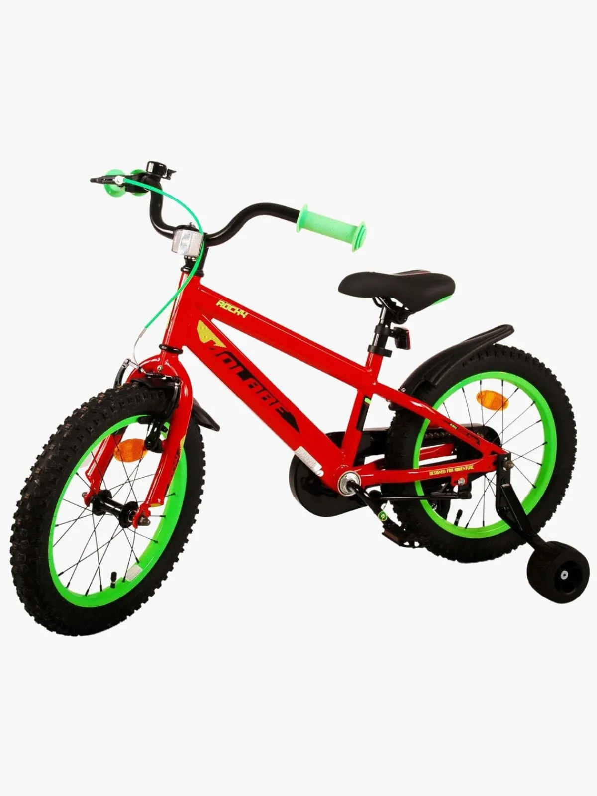 Volare Cykler-Rocky Cykel 16 Tommer, Rød