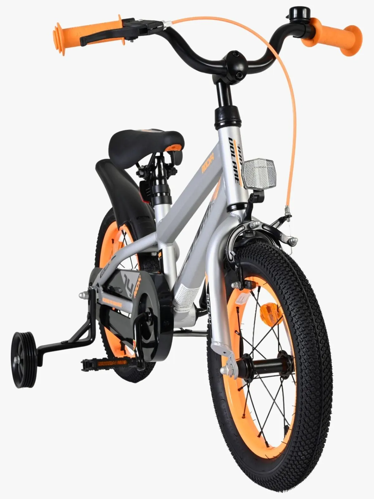 Volare Cykler-Rocky Cykel 14 Tommer, Grå