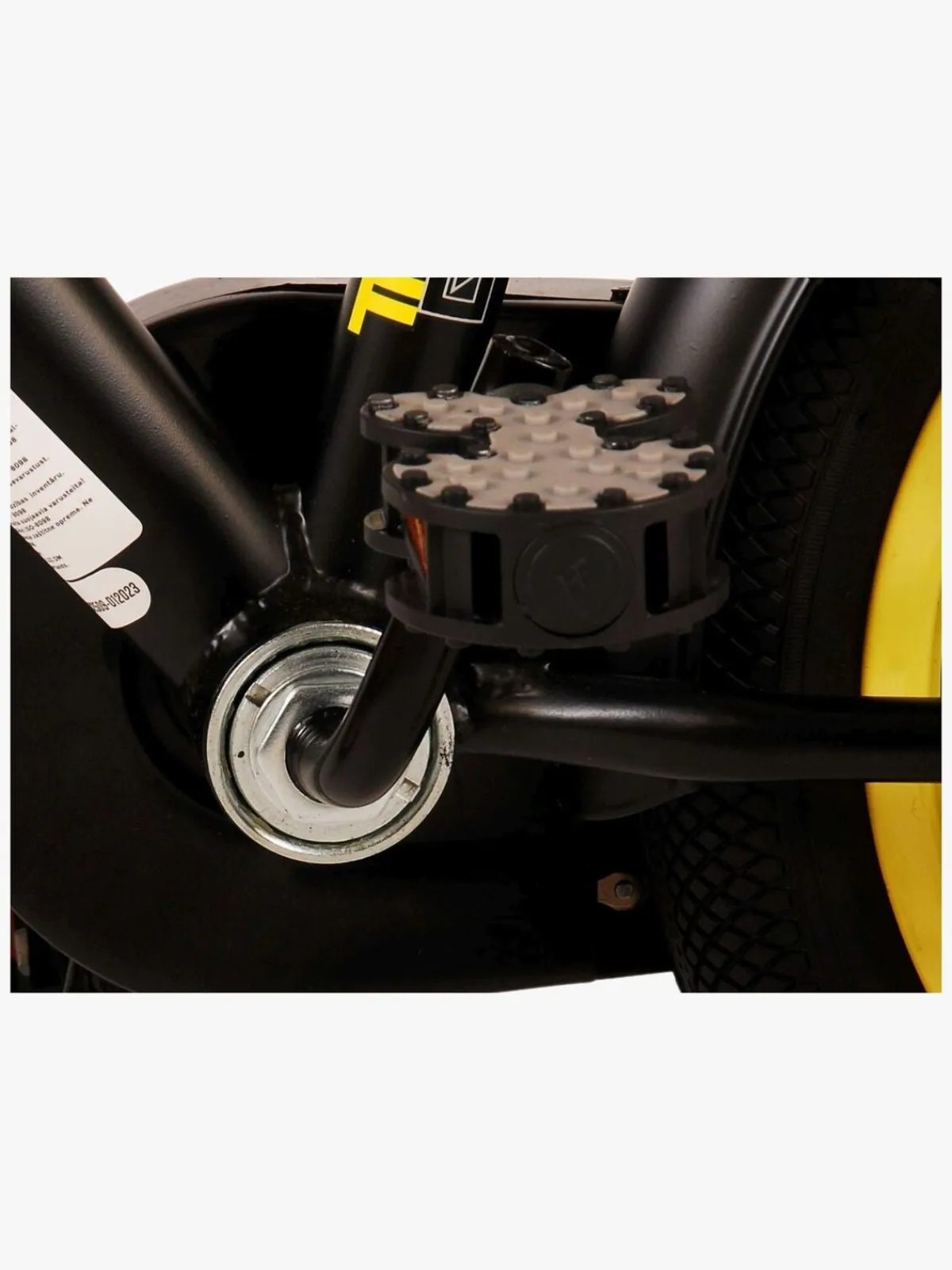 Volare Cykler-Thombike Cykel 14 Tommer, Sort/Gul