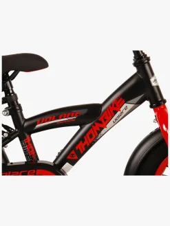 Volare Cykler-Thombike Cykel 12 Tommer, Sort/Rød