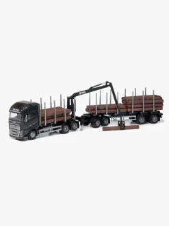 Legetøjsbiler & -Fartøjer|Emek Volvo FH/750 Tømmerbil m. Kran, Sort