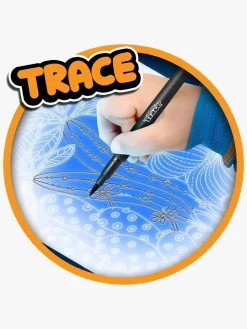 Kreativt Legetøj|WeCool Magic Trace Light To Draw Malesæt Take me to the Zoo