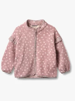Børn Wheat Ellena Fleecetrøje, Rosewood Dots
