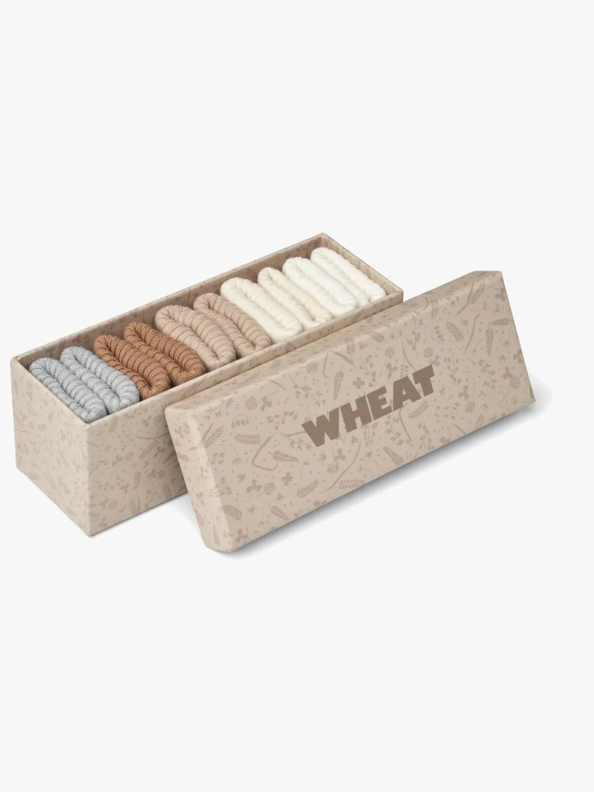 Børn Wheat Gaveæske Evig Strømper 5-pak, Blå