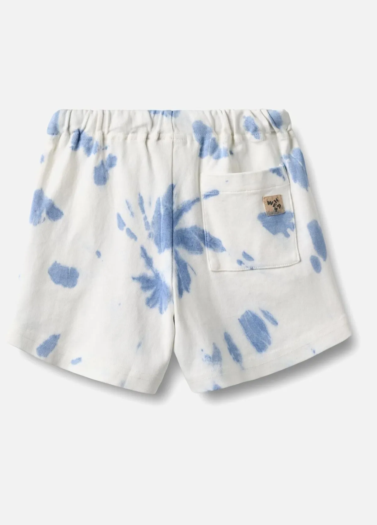 Børn Wheat Kalle Shorts, Blue Tie Dye