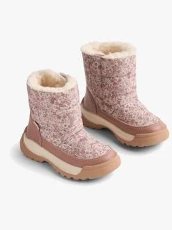 Støvler & Vinterstøvler|Wheat Liza WP Vinterstøvler, Rose Dust Flowers