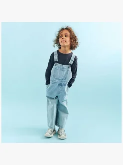 Børn Wheat Marley Overalls, Light Blue