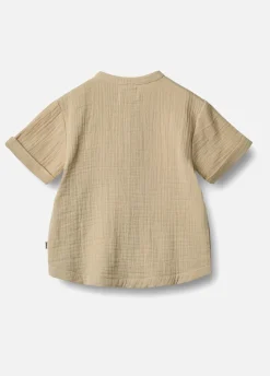 Børn Wheat Svend  Kortærmet Trøje, Soft sand