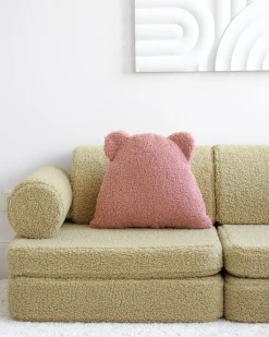 Børn Wigiwama Bear Pude, Guava Pink