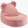 Børn Wigiwama Bjørn Sækkestol, Guava Pink