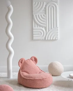 Børn Wigiwama Bjørn Sækkestol, Guava Pink