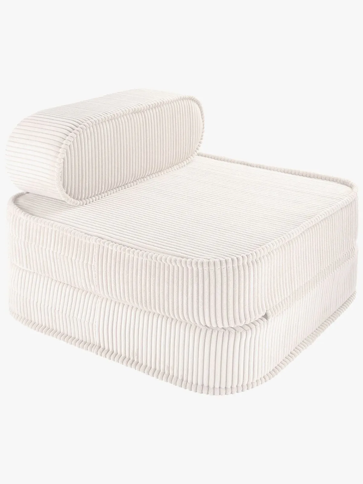 Børn Wigiwama Børnemøbler-Flip Foldbar Stol 150x60 cm, Marshmallow