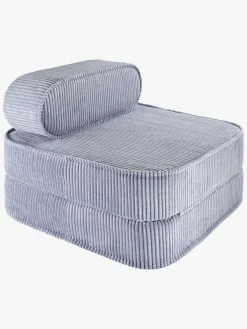 Børn Wigiwama Flip Foldbar Stol 150x60 cm, Blueberry Blue