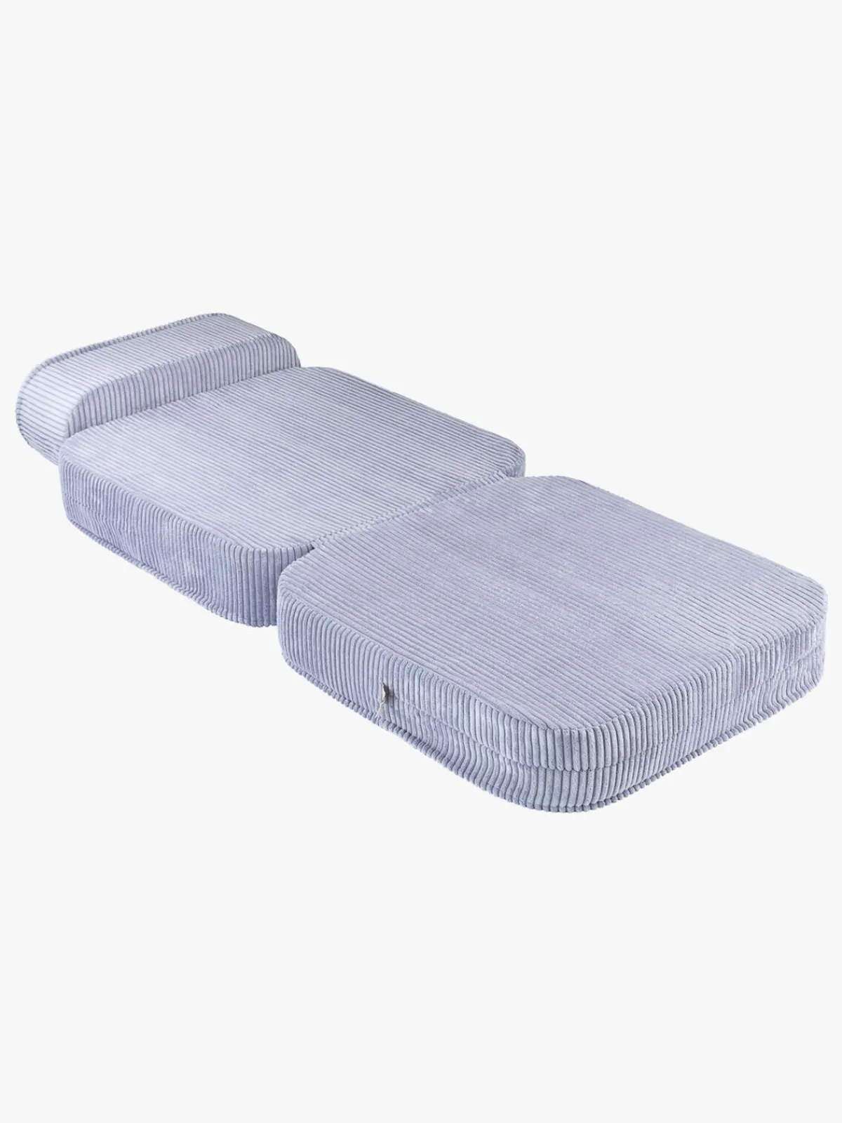 Børn Wigiwama Flip Foldbar Stol 150x60 cm, Blueberry Blue