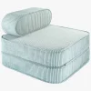 Børn Wigiwama Flip Foldbar Stol 150x60 cm, Peppermint Green