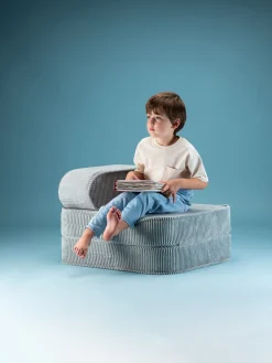 Børn Wigiwama Flip Foldbar Stol 150x60 cm, Peppermint Green