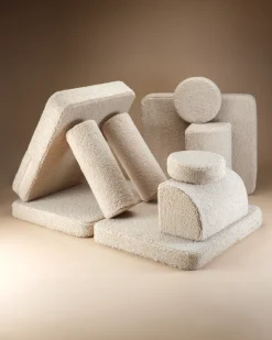 Børnemøbler|Wigiwama Play Bygbar Sofa 272x156 cm, Biscuit