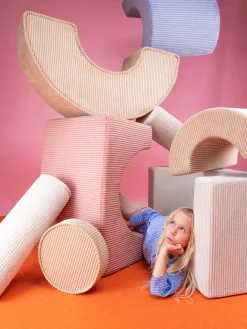 Børn Wigiwama Rainbow Legesæt, Pink Mousse