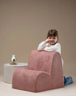 Børn Wigiwama Sky Lænestol, Pink Mousse